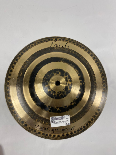Vist Large View of Product Image Which is Used Paiste SIGNATURE MEGA CUP CHIME 13 Effects Cymbal Other