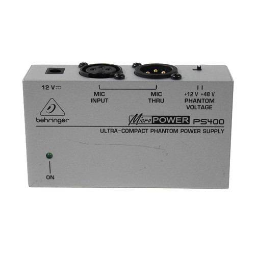 Vist Large View of Product Image Which is Used Behringer PS400 PHANTOM POWER SUPPLY Pro Sound Accessory