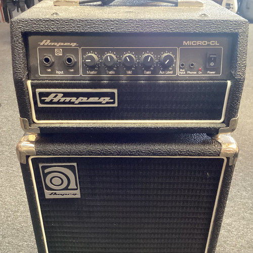Vist Large View of Product Image Which is Used Ampeg MICRO-CL STACK Bass Amplifier Head 40111-S000188623