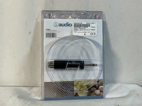 Vist Large View of Product Image Which is Used Audio Technica CP8201 LO-Z TO HI-Z TRANSFORMER Pro Sound Accessory