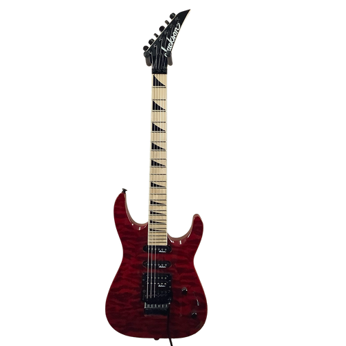 Vist Large View of Product Image Which is Used Jackson JS34Q Electric Guitar Red 6-String 40083-S000153374