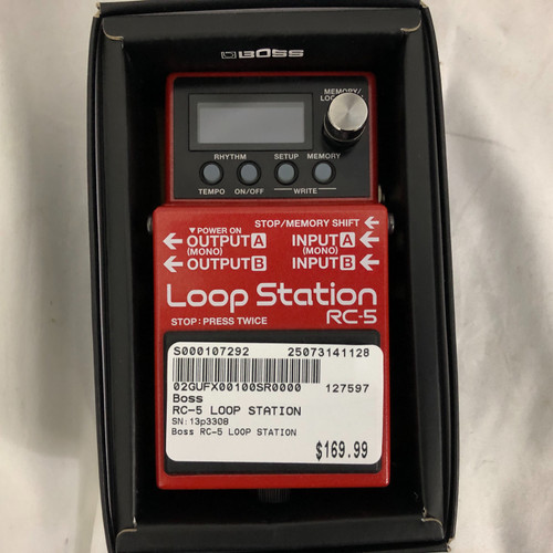 Vist Large View of Product Image Which is Used Boss RC-5 LOOP STATION Looper Pedal