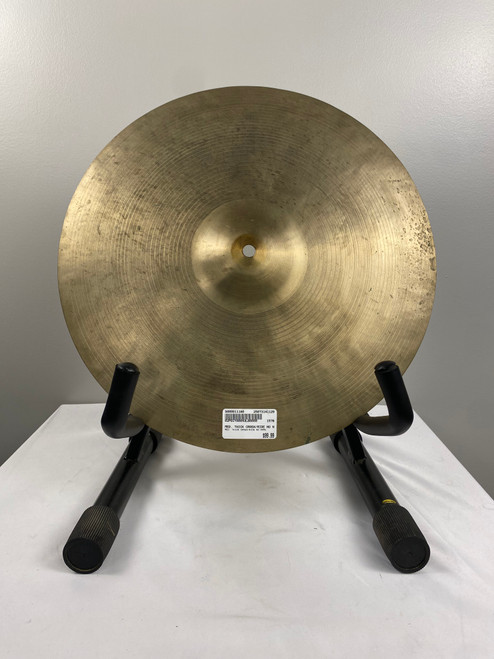 Vist Large View of Product Image Which is Used MED. THICK CRASH/RIDE NO NAME Vintage Crash Cymbal 17"
