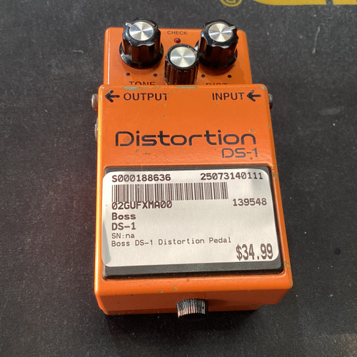 Vist Large View of Product Image Which is Used Boss DS-1 Distortion Pedal 40111-S000188636