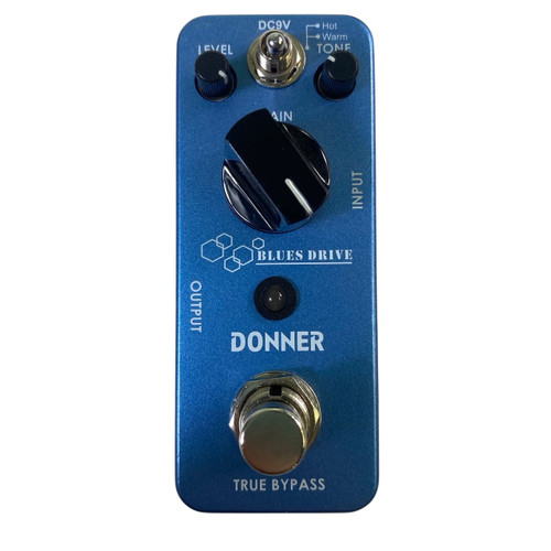 Vist Large View of Product Image Which is Used Donner BLUES DRIVE Overdrive Pedal 40090-S000080191