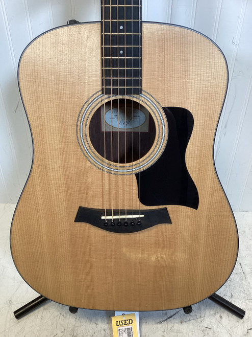 Vist Large View of Product Image Which is Used Taylor 110E Solid Top Acoustic Guitar Natural