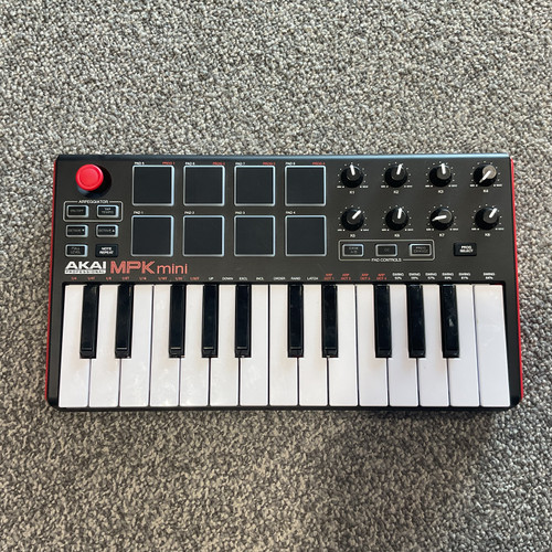 Vist Large View of Product Image Which is Used AKAI MPK MINI Compact MIDI Controller 41106-S000095169