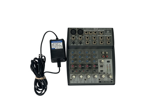 Vist Large View of Product Image Which is Used Behringer XENYX 802 Compact Mixer 41120-S000034444