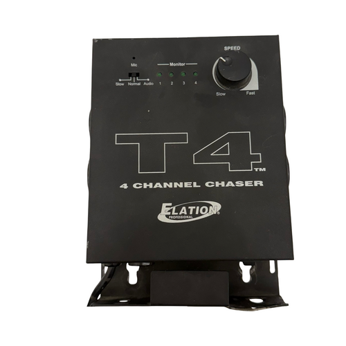 Vist Large View of Product Image Which is Used Elation T4 4 CHANNEL CHASER LIGHT CONTROLLER Pro Sound Product 41126-S000090624