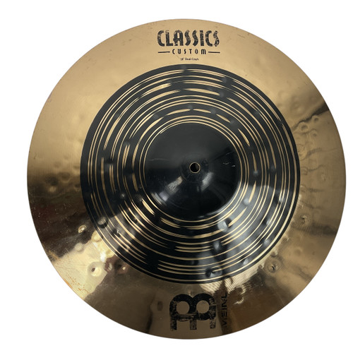 Vist Large View of Product Image Which is Used Meinl CLASSICS CUSTOM DUAL CRASH 18 Crash Cymbal 18" 41120-S000034450