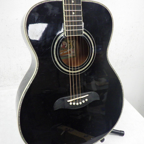Vist Large View of Product Image Which is Used Oscar Schmidt OF2B-A Acoustic Guitar Black 40042-S000260363