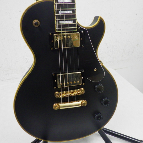Vist Large View of Product Image Which is Used Schecter Solo-II Custom Electric Guitar Black 40042-S000260361