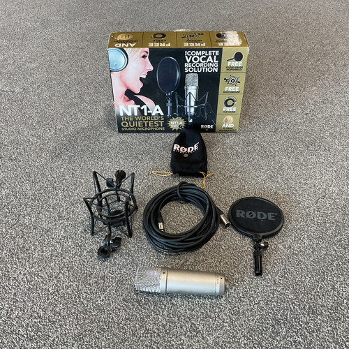 Vist Large View of Product Image Which is Used RODE NT1-A Condenser Microphone 41106-S000095177