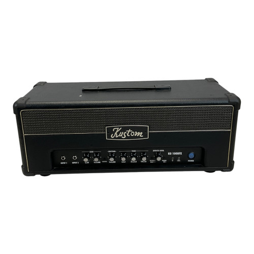 Vist Large View of Product Image Which is Used Kustom KG100HFX Solid State Guitar Head 41117-S000051657