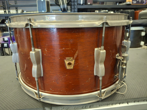 Vist Large View of Product Image Which is Used WFL - William F Ludwig AUDITORIUM Vintage Wood Snare Drum 15" 41116-S000048996