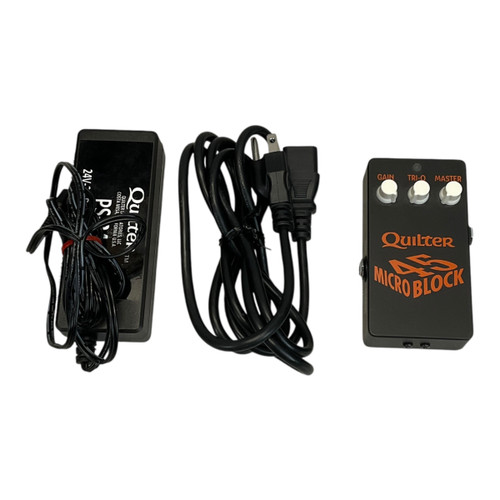 Vist Large View of Product Image Which is Used Quilter MICRO BLOCK Solid State Guitar Head 41117-S000051660