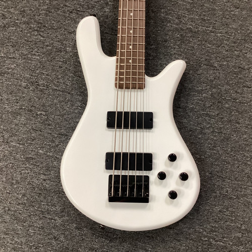 Vist Large View of Product Image Which is Used Spector PERFORMER 5 Modern Metal Bass Guitar White 5-String 40111-S000188659