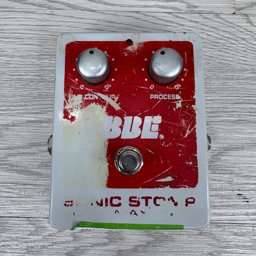 Used BBE SONIC STOMP -BATT Guitar Effects Pedal 41124-S000205674 Vist Large View of Product Image Which is Used BBE SONIC STOMP -BATT Guitar Effects Pedal