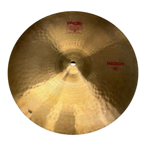 Vist Large View of Product Image Which is Used Paiste 16 2002 CRASH Crash Cymbal 16" 41117-S000051667
