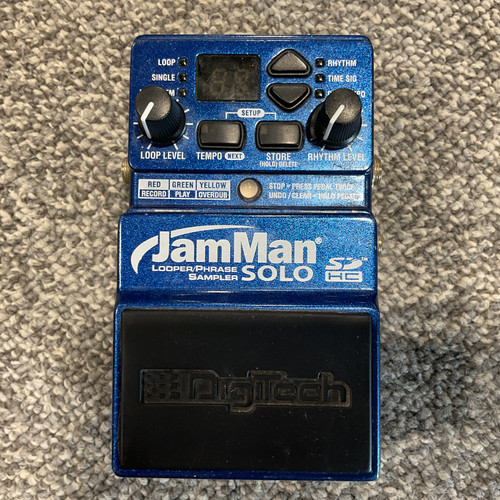 Vist Large View of Product Image Which is Used DIGITECH JAMMAN SOLO Guitar Looper Pedal