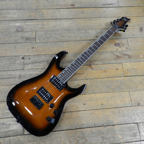 Vist Large View of Product Image Which is Used Schecter C-1 STANDARD Double Cut Electric Guitar Sunburst 6-String 40105-S000076391