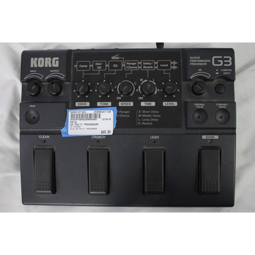 Vist Large View of Product Image Which is Used Korg G3 MULTI PROCESSOR Vintage Multi-FX Pedal