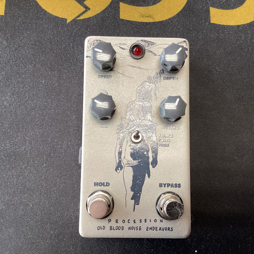 Vist Large View of Product Image Which is Used OLD BLOOD NOISE PROCESSION Reverb Pedal 40111-S000188678