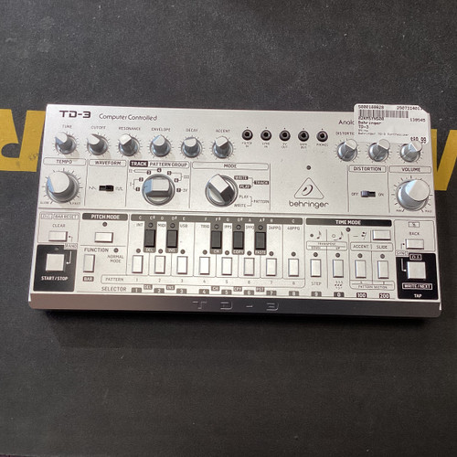 Vist Large View of Product Image Which is Used Behringer TD-3 Compact Synthesizer Compact 40111-S000188685