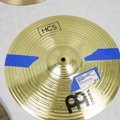 Vist Large View of Product Image Which is Used Meinl 13 Inch HCS Hi Hat Cymbals