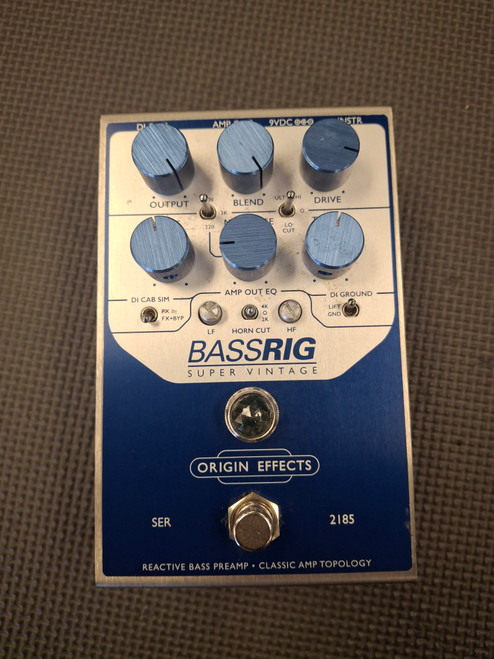 Vist Large View of Product Image Which is Used ORIGIN EFECTS BASSRIG SUPER VINTAGE Guitar Effects Pedal 41116-S000049004