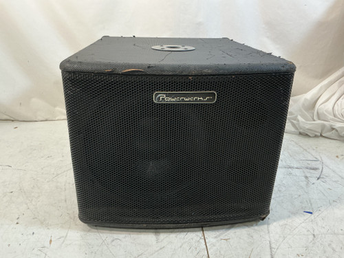 Used Powerwerks PW 112S Passive Sub 40012-S000304901 Vist Large View of Product Image Which is Used Powerwerks PW 112S Passive Sub