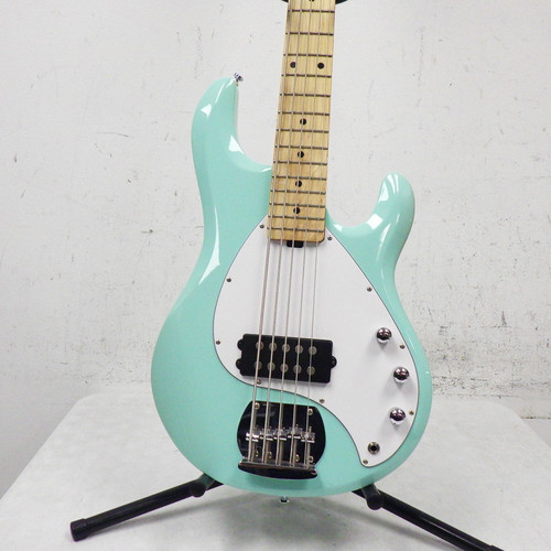 Vist Large View of Product Image Which is Used Sterling by Ernie Ball Stingray 5J Type Bass  Blue 5-String