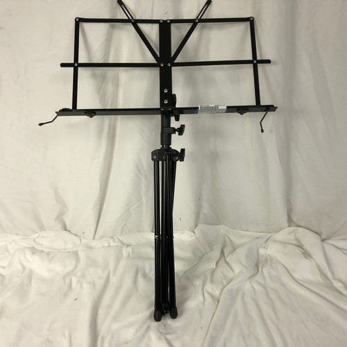 Vist Large View of Product Image Which is Used FOLDING MUSIC STAND WITH BAG Band Instrument Stand