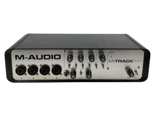 Vist Large View of Product Image Which is Used M-Audio M-TRACK QUAD INTERFACE