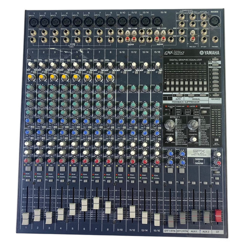 Vist Large View of Product Image Which is Used Yamaha EMX-5016CF 500W POWERED MIXER
