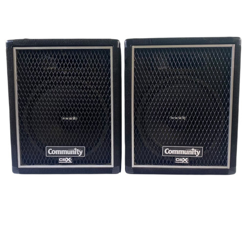 Vist Large View of Product Image Which is Used Community CSX-25 PAIR Passive Full Range Speaker Cabinet