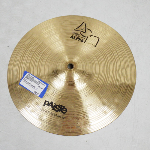 Vist Large View of Product Image Which is Used Paiste Alpha Power 12" Splash Cymbal