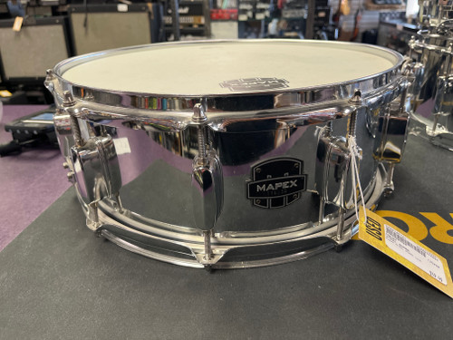 Vist Large View of Product Image Which is Used Mapex STEEL SNARE Metal Snare Drum 14" 40085-S000105741