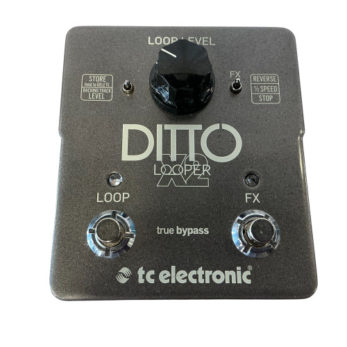 Vist Large View of Product Image Which is Used TC Electronic DITTO LOOPER X2 Looper Pedal