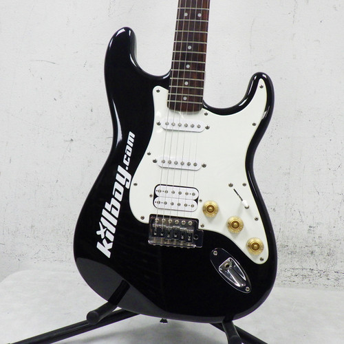 Vist Large View of Product Image Which is Used Squier Bullet Stratocaster Electric Guitar Black