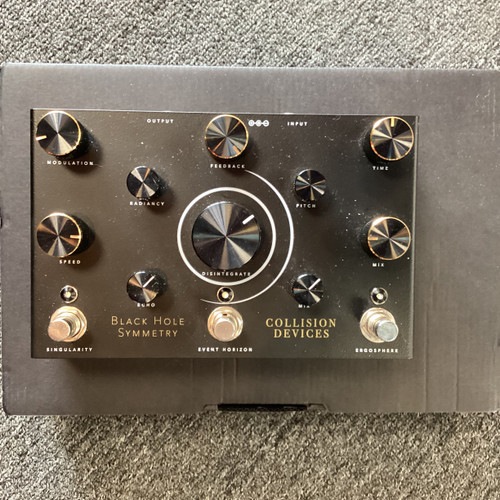 Vist Large View of Product Image Which is Used COLLISION DEVICES BLACK HOLE SYMMETRY Reverb Pedal
