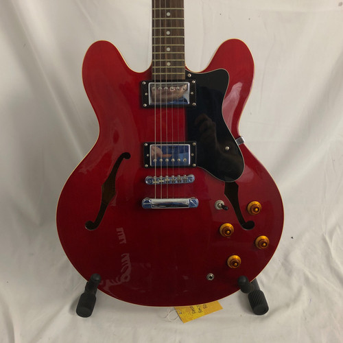 Vist Large View of Product Image Which is Used Epiphone DOT Semi-Hollow Electric Guitar Red 6-String