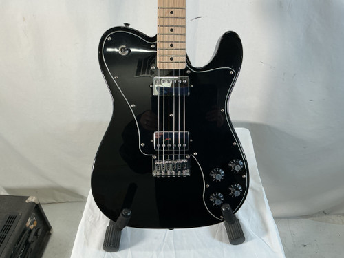Vist Large View of Product Image Which is Used Squier AFFINITY TELECASTER DELUXE T Type Electric Guitar Black 6-String