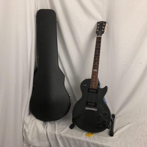 Vist Large View of Product Image Which is Used Gibson LES PAUL MODEL MELODY MAKER 120TH ANNIV LP Type Electric Guitar Black 6-String