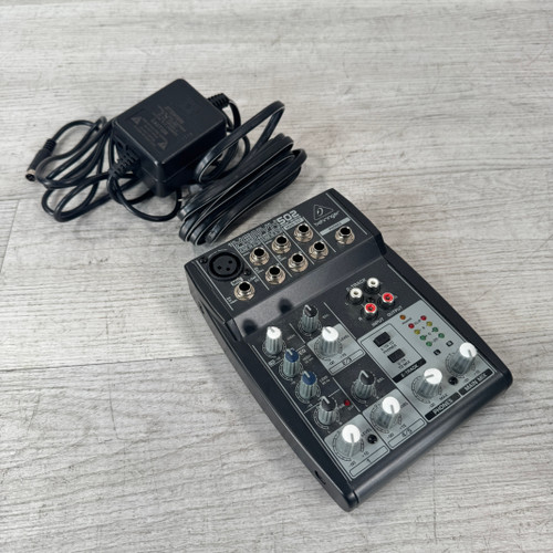 Vist Large View of Product Image Which is Used Behringer Xenyx 502 - 5-channel Mixer