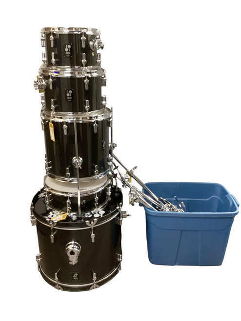 Vist Large View of Product Image Which is Used Sonor AQX Studio 5 PC Drum Kit W/Hardware 