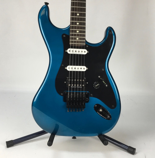 Vist Large View of Product Image Which is Used Kramer FOCUS 3000D Super S Electric Guitar Blue 6-String