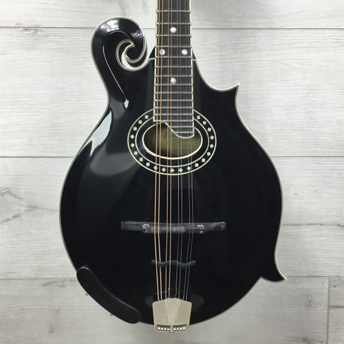 Vist Large View of Product Image Which is Used Eastman MD514-BK-LTD F Style Mandolin