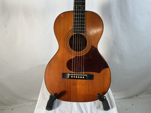 Vist Large View of Product Image Which is Used Stella 1930S STELLA ACOUSTIC Vintage Laminate Top Acoustic Guitar Sunburst