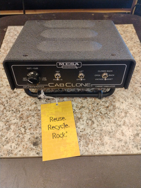 Vist Large View of Product Image Which is Used Mesa CAB CLONE 4 OHM CABINET EMULATOR Guitar Effects Pedal